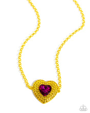 Load image into Gallery viewer, Paparazzi Locket Leisure - Yellow