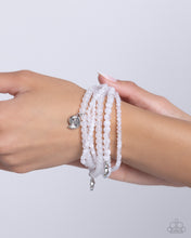 Load image into Gallery viewer, Paparazzi Swirling Shopaholic - White