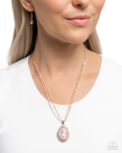 Load image into Gallery viewer, Paparazzi Beachy Baroness - Rose Gold