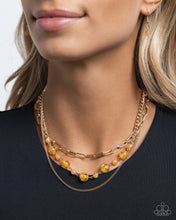 Load image into Gallery viewer, Paparazzi Beaded Behavior - Yellow