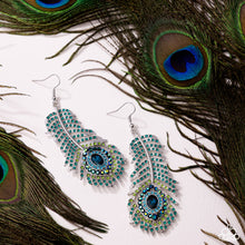 Load image into Gallery viewer, Paparazzi August Life of the Party Prized Peacock - Green