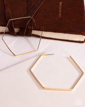 Load image into Gallery viewer, Paparazzi Handcrafted Hexagons - Gold