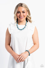 Load image into Gallery viewer, Paparazzi Warped Whimsicality and Warp Wayfarer Set - Blue