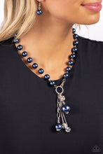 Load image into Gallery viewer, Paparazzi White Collar Welcome - Blue
