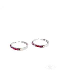 Paparazzi Life of the Party Pink Diamond Glitzy By Association- Pink