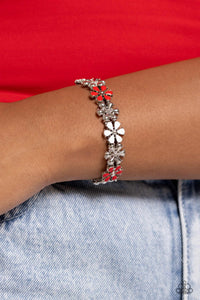 Paparazzi Floral Fever - Red and Paparazzi Floral Fair - Red