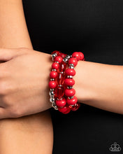 Load image into Gallery viewer, Paparazzi Colorful Charade - Red
