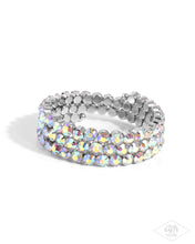 Load image into Gallery viewer, Paparazzi Life of the Party Black Diamond - Iridescent Incantation - Multi
