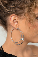 Load image into Gallery viewer, Paparazzi Theater HOOP - White

