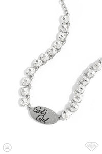 Paparazzi Empire Diamond Exclusive - God's Girl - White