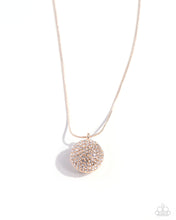 Load image into Gallery viewer, Paparazzi Bedazzled Bravado - Rose Gold
