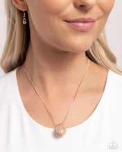 Load image into Gallery viewer, Paparazzi Bedazzled Bravado - Rose Gold
