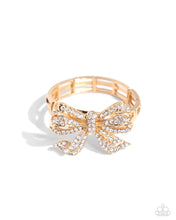 Load image into Gallery viewer, Paparazzi Its All A-BOW-t Me - Gold
