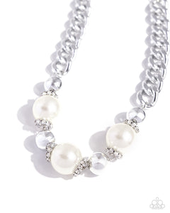 Paparazzi Generously Glossy - White