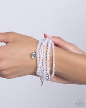 Load image into Gallery viewer, Paparazzi Swirling Shopaholic - White
