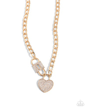 Load image into Gallery viewer, Paparazzi Lock Up Your Love - Gold
