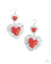 Load image into Gallery viewer, Paparazzi Sunburst Sweethearts - Red
