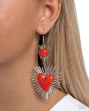 Load image into Gallery viewer, Paparazzi Sunburst Sweethearts - Red
