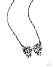 Load image into Gallery viewer, Paparazzi Bewitching Bow - Black
