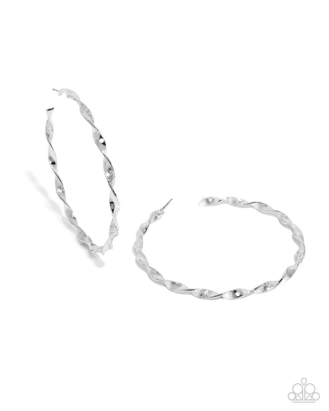 Paparazzi Steady Spirals - Silver