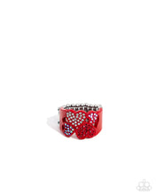 Load image into Gallery viewer, Paparazzi Honorable Hearts - Red
