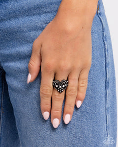 Paparazzi Gallant Glitter - Black