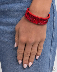 Paparazzi Sprinkling Studs - Red