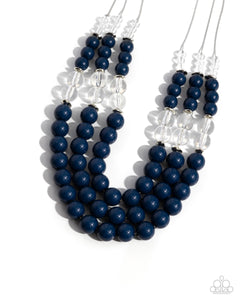 Paparazzi Speckled Statement - Blue