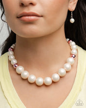Load image into Gallery viewer, Paparazzi Parading Pearls and  Pearl Procession Set - Pink
