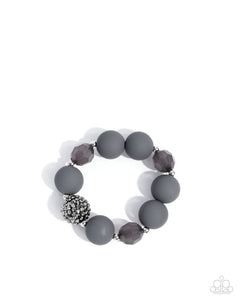 Paparazzi Hematite Haute & Hematite Honor Set - Silver