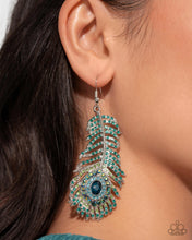 Load image into Gallery viewer, Paparazzi August Life of the Party Prized Peacock - Green
