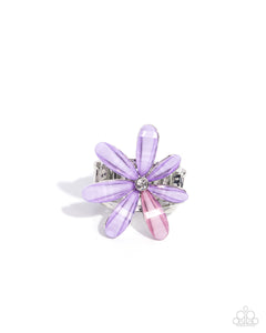 Paparazzi Floral Feasibility - Purple