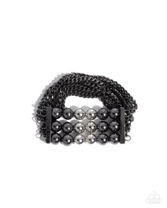 Paparazzi Sarcastic Stack - Black