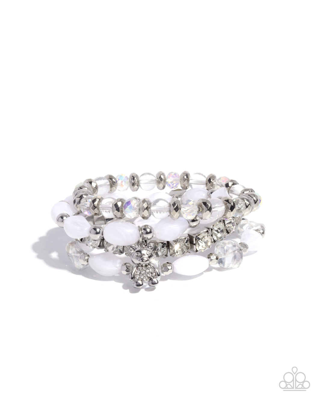Paparazzi Bewitching Bear - White