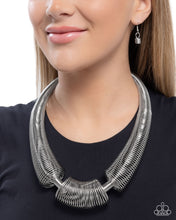 Load image into Gallery viewer, Paparazzi Carefree Coils - Silver
