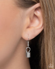 Load image into Gallery viewer, Paparazzi Carefree Coils - Silver

