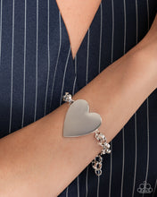 Load image into Gallery viewer, Paprazzi Smitten Smart and Sentiment Start - Silver Set
