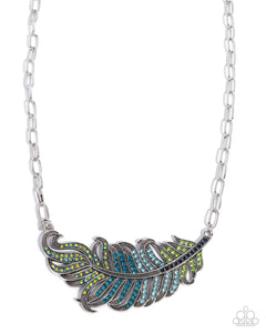 Paparazzi Fancy Feather - Blue