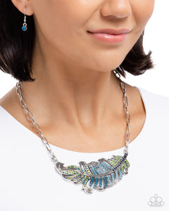 Paparazzi Fancy Feather - Blue