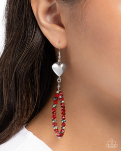 Paparazzi Treasured Teardrops - Red