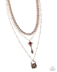 Paparazzi Keen Keys - Red