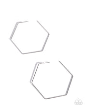 Load image into Gallery viewer, Paparazzi Handcrafted Hexagons - Silver
