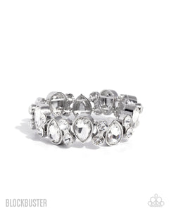 Paparazzi Secure Sparkle - White