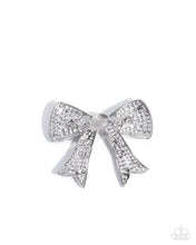 Load image into Gallery viewer, Paparazzi Bow Bravado - White
