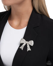 Load image into Gallery viewer, Paparazzi Bow Bravado - White
