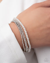 Load image into Gallery viewer, Paparazzi Bridal Bling and Bridal Shower Stack  - White Set
