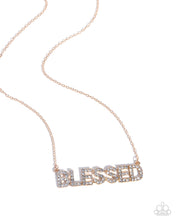 Load image into Gallery viewer, Paparazzi Blessed Benefit - Gold
