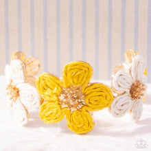 Load image into Gallery viewer, Paparazzi Rustic Raffia - Yellow
