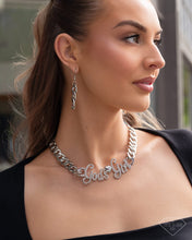Load image into Gallery viewer, Paparazzi Life of the Party Empire Diamond - Shimmery Self-Worth White

