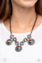 Load image into Gallery viewer, Paparazzi Hypnotized - Multi Oil Spill Pink Diamond Life of the Party Exclusive
